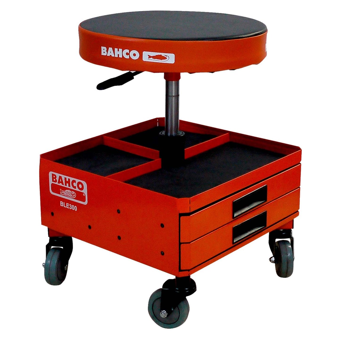 Taburete para taller con ruedas y cajones 136 kg - Bahco - Herram.cl