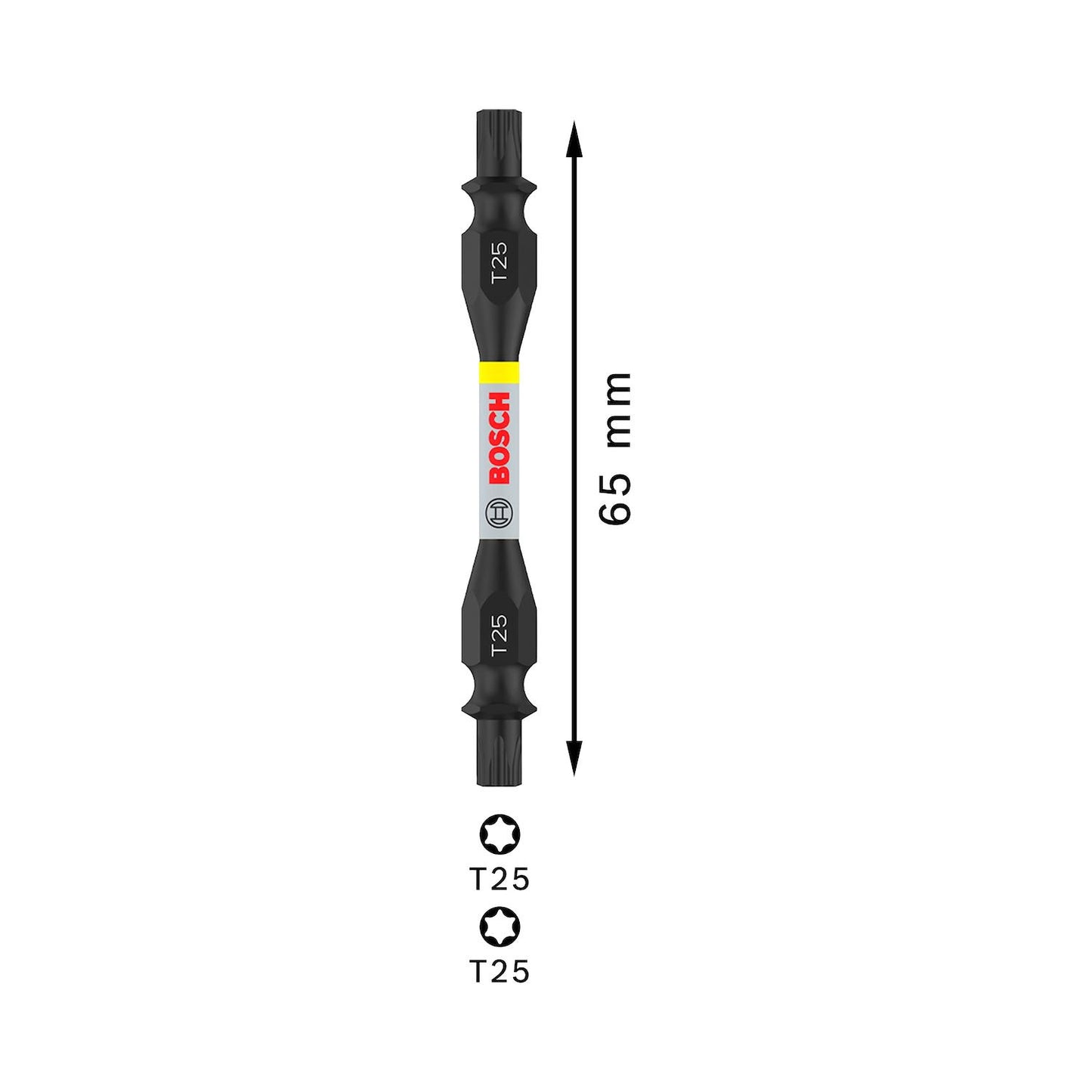 Punta Doble PRO Impact T25x65mm - Bosch - Herram.cl
