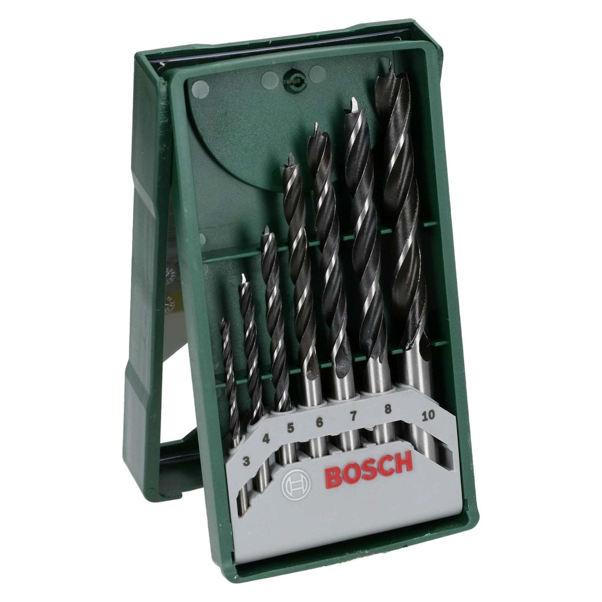 Set Brocas para Madera X-line 3-10mm 7 Pzas - Bosch - Herram.cl