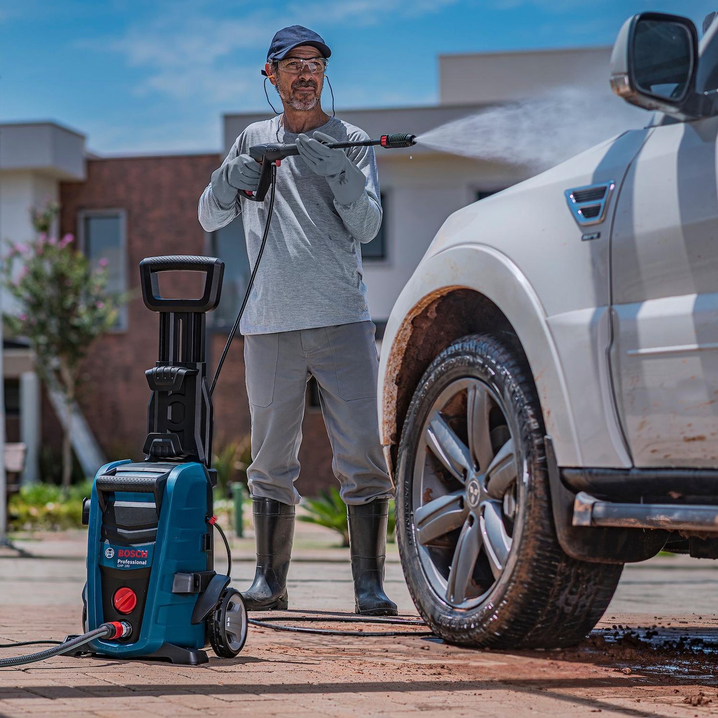 Hidrolavadora GHP 180 | 1.500 W | 124 Bar | 5m - Bosch - Herram.cl
