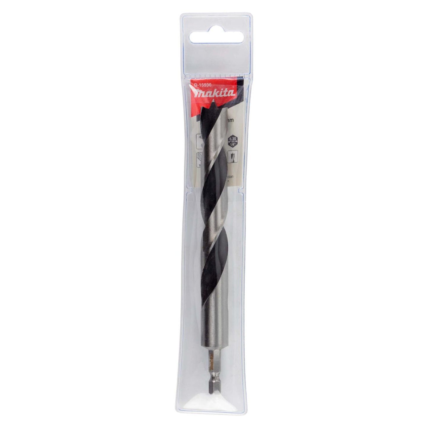 Broca Para Madera 15x160mm (Toma Hex. 1/4'') - Makita - Herram.cl