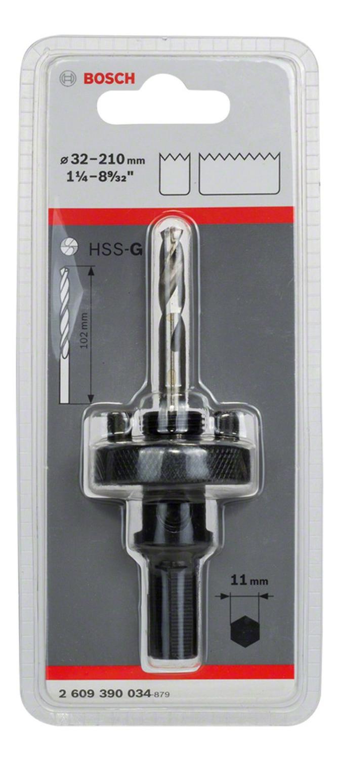 Adaptador Para Sierra Copas 32 - 210mm Toma Hex. 11mm Bosch - Herram.cl