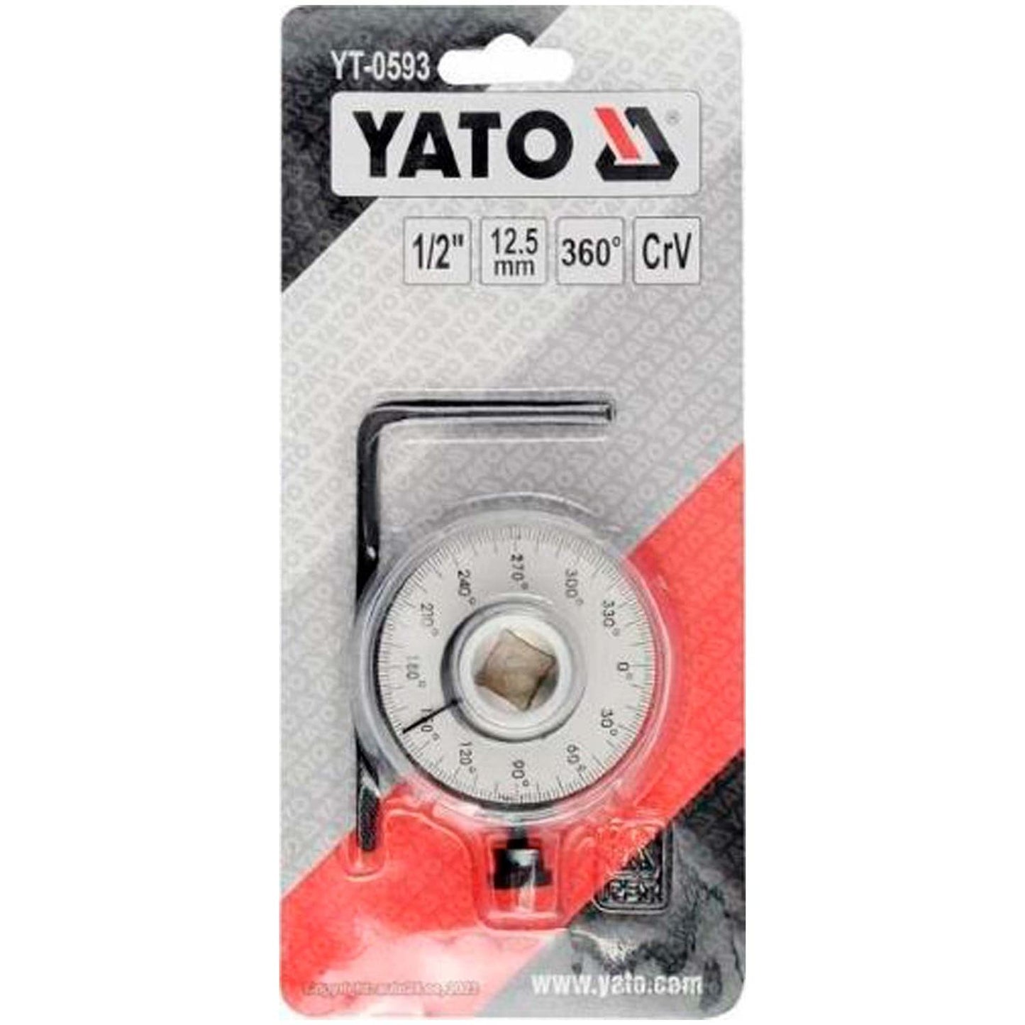 Medidor De Torque Angular 1/2'' / 360° CVR - Yato - Herram.cl