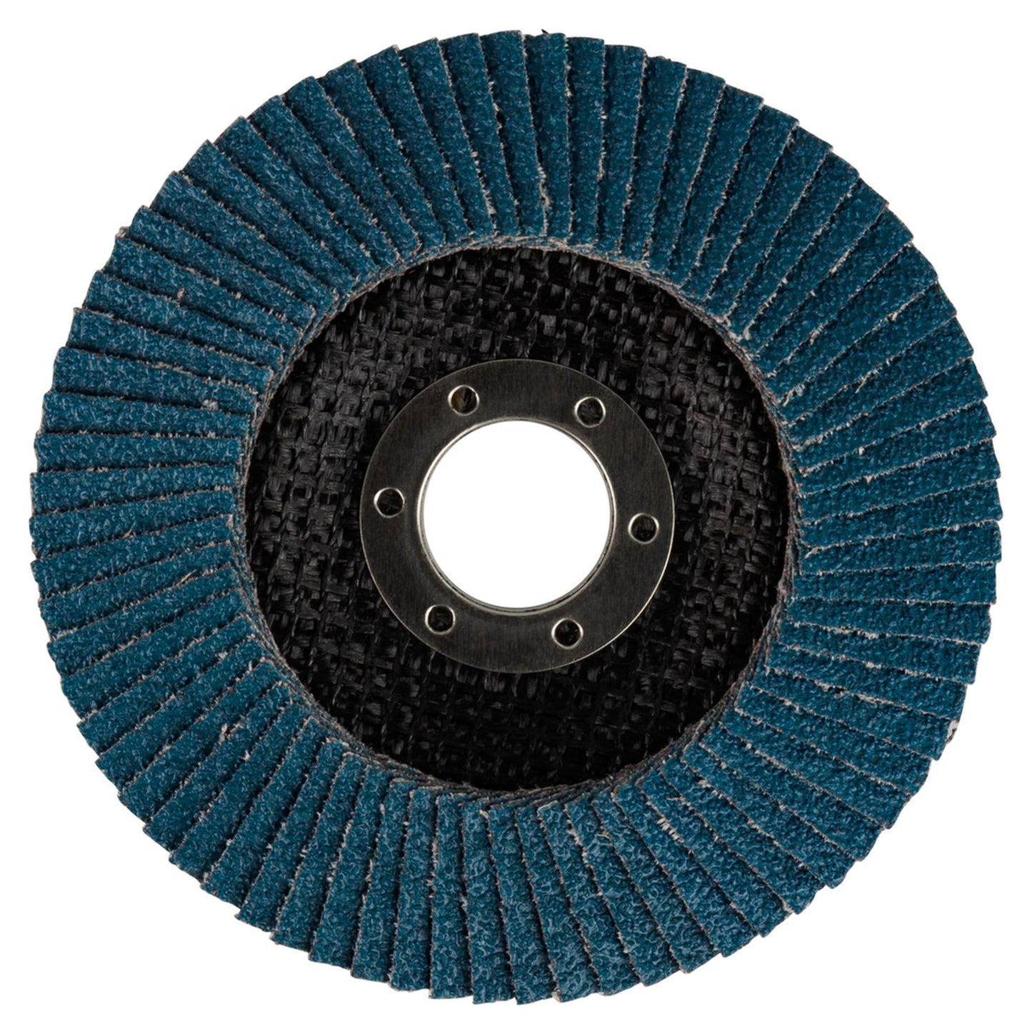 Pack 10 Discos Flap o Traslapado Para Inox 4 1/2'' Zirconio - Makita - Herram.cl