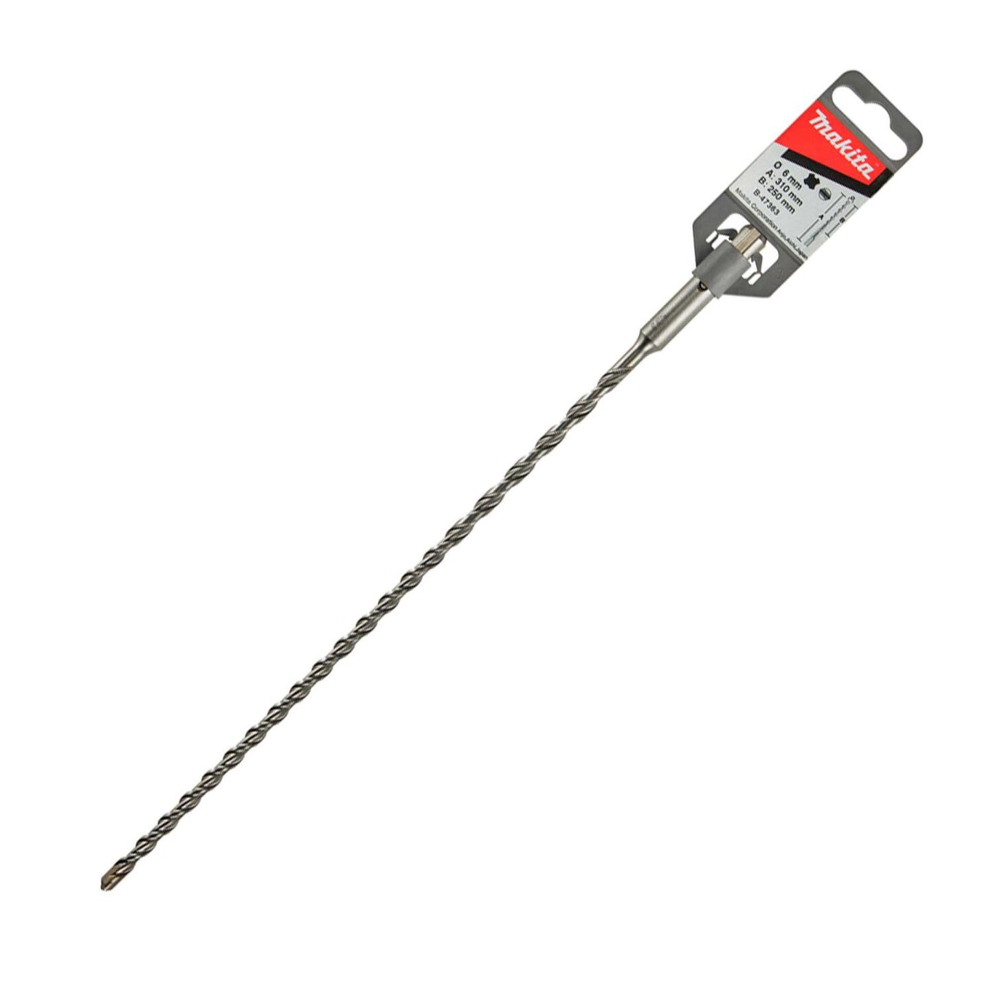 Broca SDS - Plus V - Plus 6x250x310mm - Makita - Herram.cl