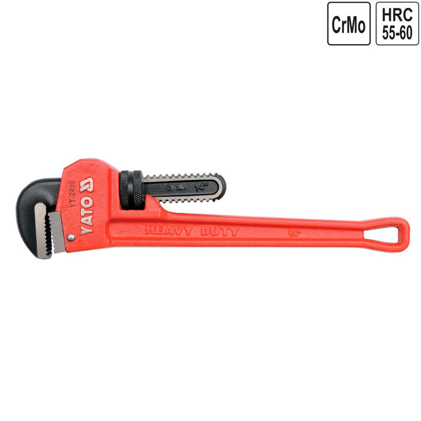 Llave de Tubo Stilson Profesional 18'' Pulgadas - Yato - Herram.cl