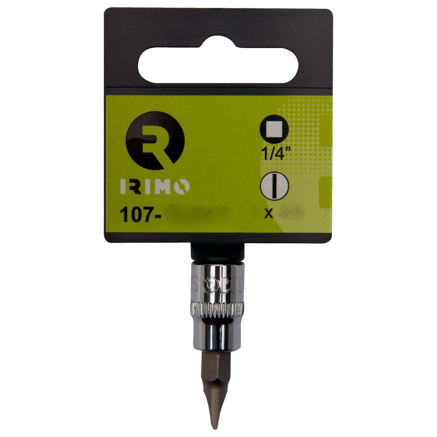 Dado Con Punta Ranurada De 1/4'' SL4 - Irimo - Herram.cl