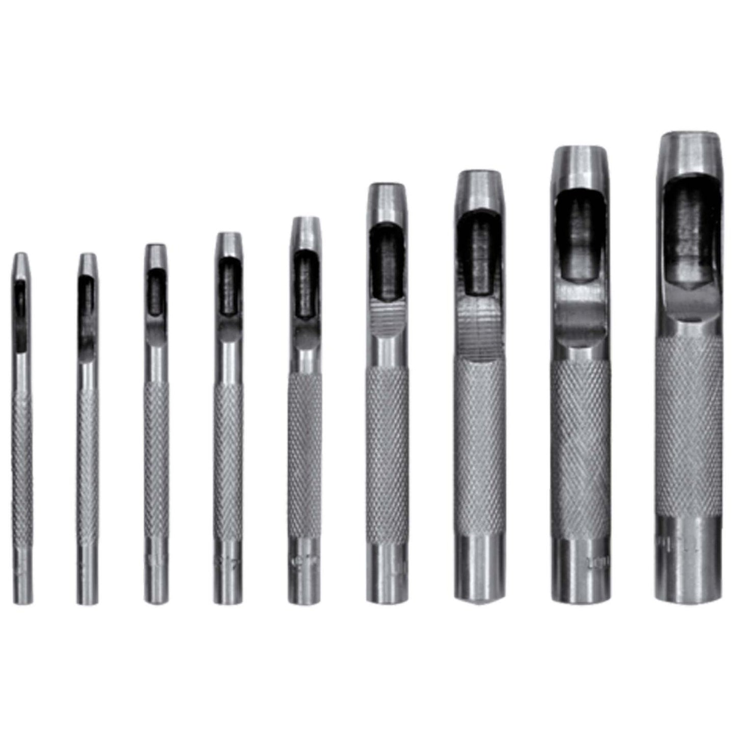 Juego De Sacabocado De Golpe 2.5 - 10mm / 9 Pzas - Yato - Herram.cl