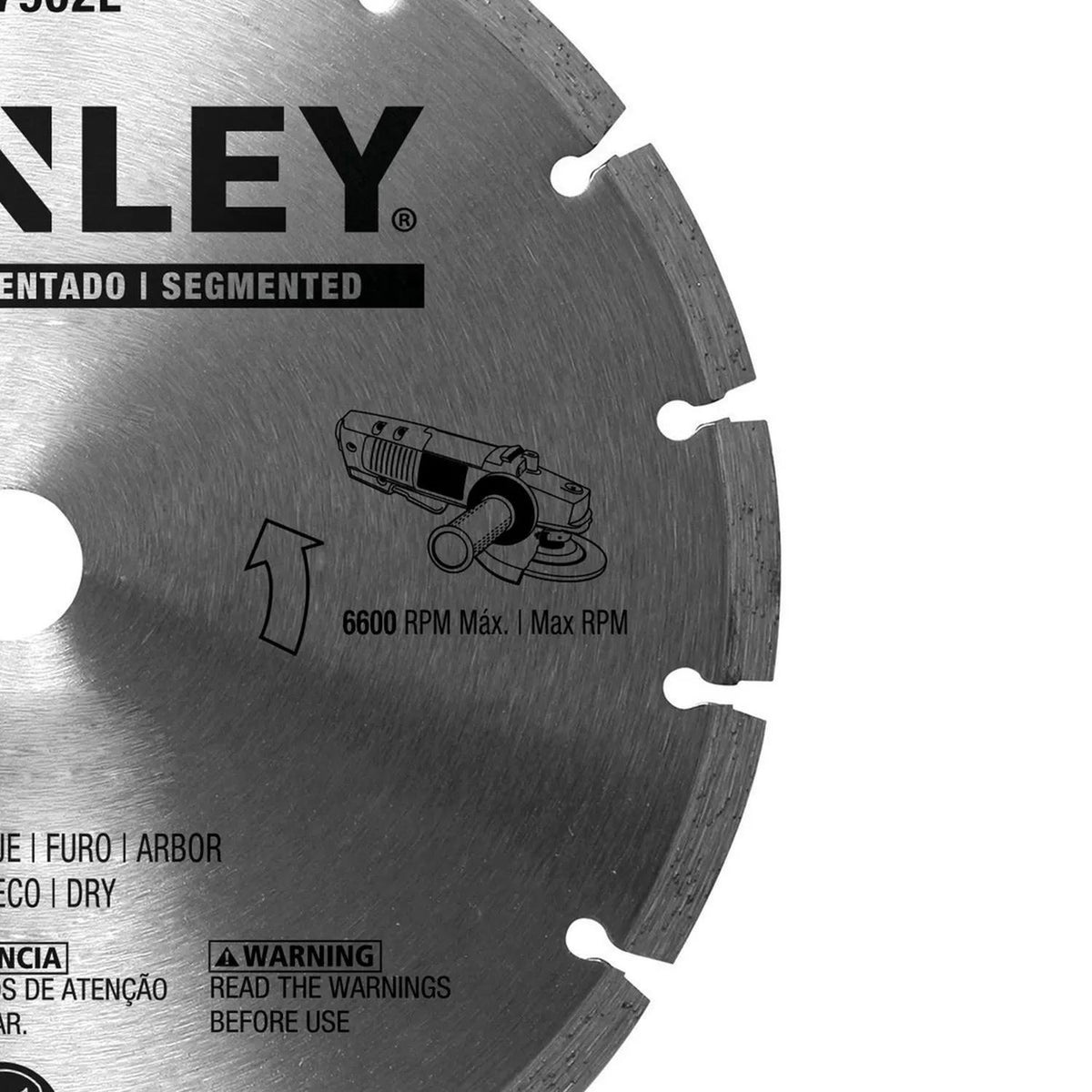 Disco Diamantado Segmentado Ø 9''x7/8'' - Stanley - Herram.cl