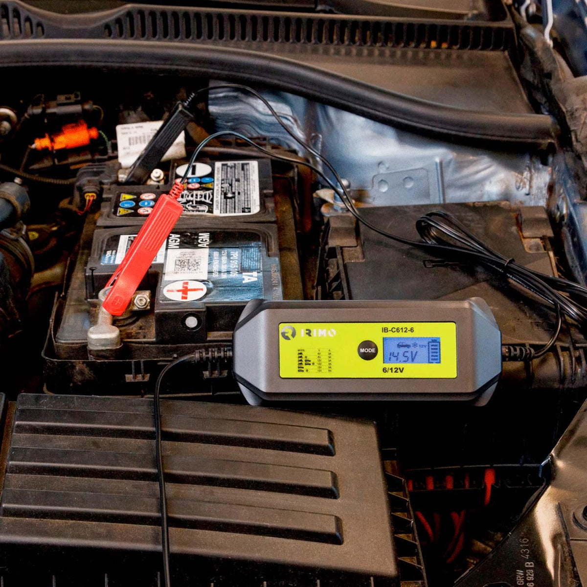 Cargador Mantenedor Irimo Dual 12V/24V Automático 10A/5A - Herram.cl