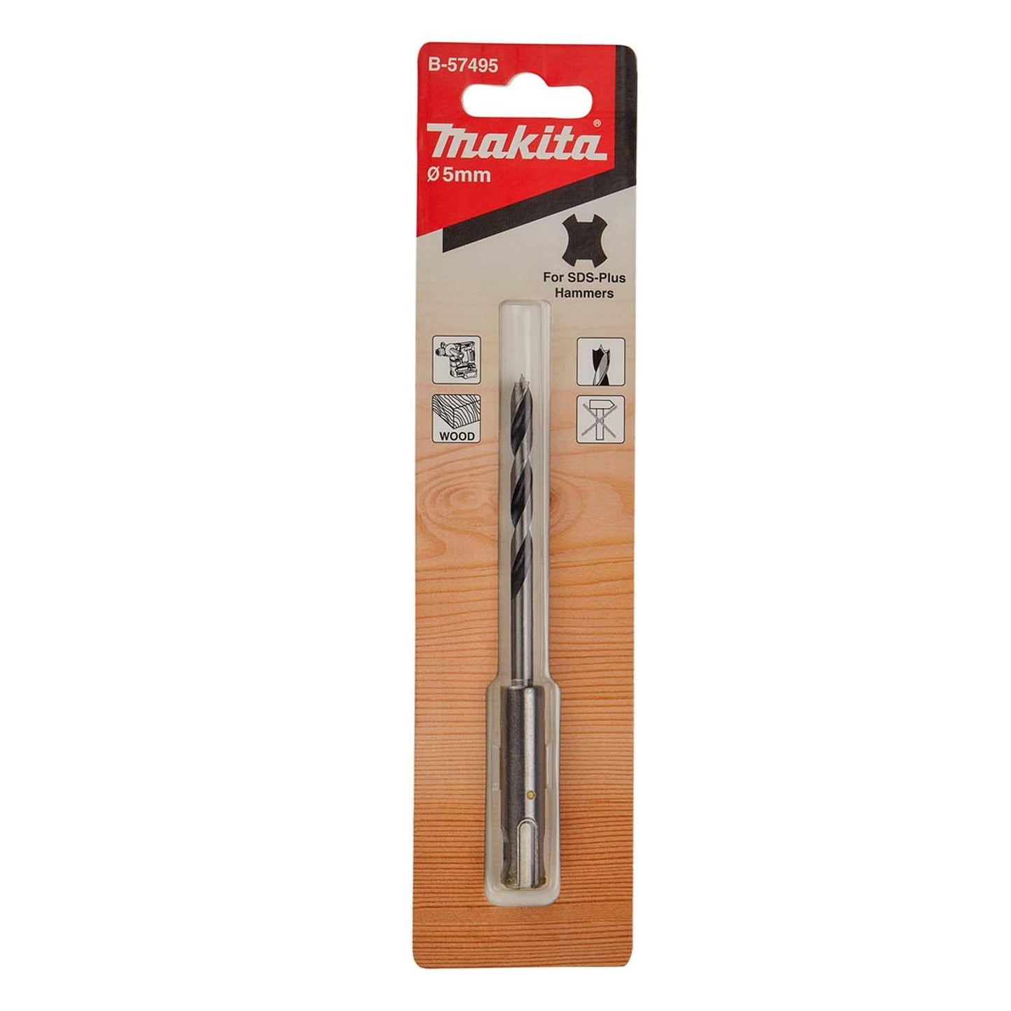 Broca SDS - Plus Para Madera 5x116mm - Makita - Herram.cl