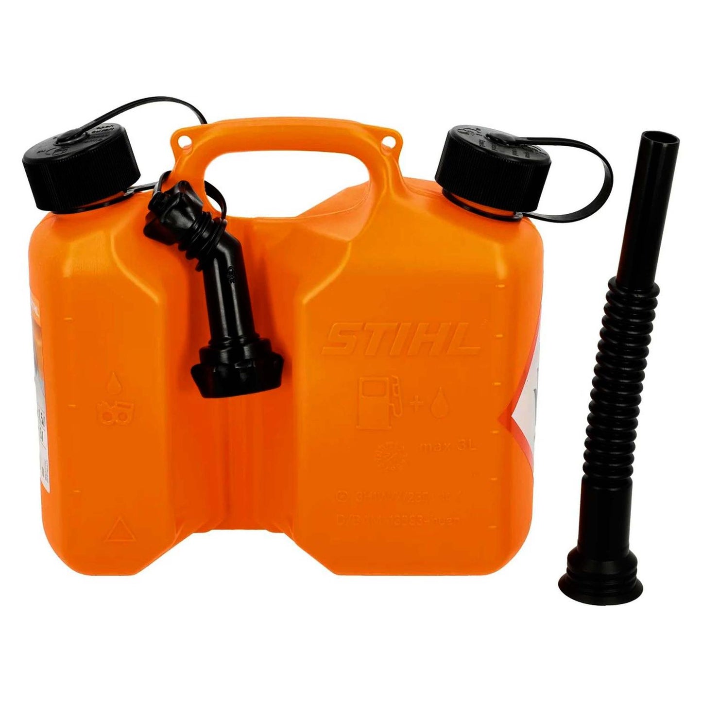 Bidon Combinado Naranjo 1,5 L - 3 L - Stihl - Herram.cl
