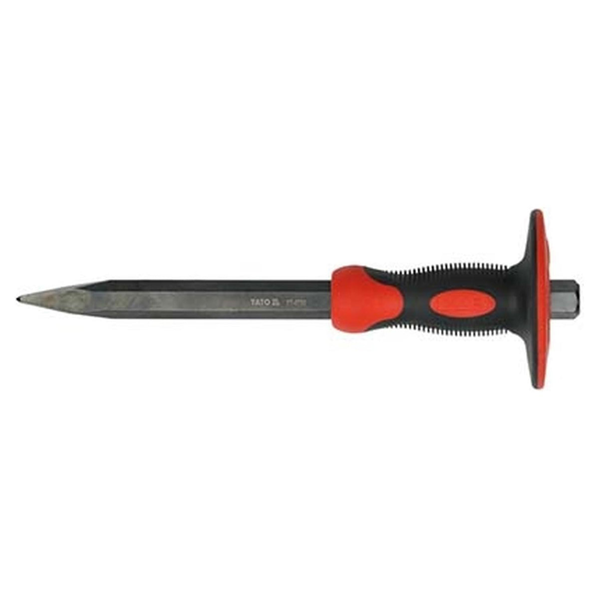Puntero con Protección Yato YT-4705 Cincel Punta 300mm CrV - Herram.cl