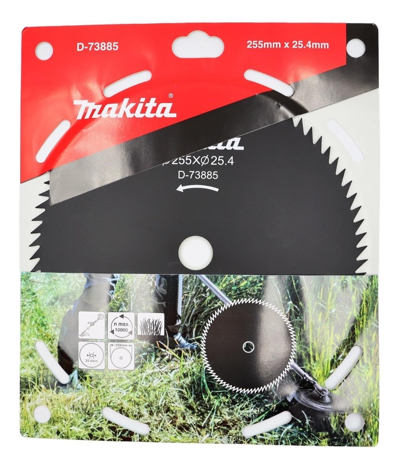 Disco Sierra Desbrozadora 255x25,4x2mm 80d Makita D - 73885 - Herram.cl