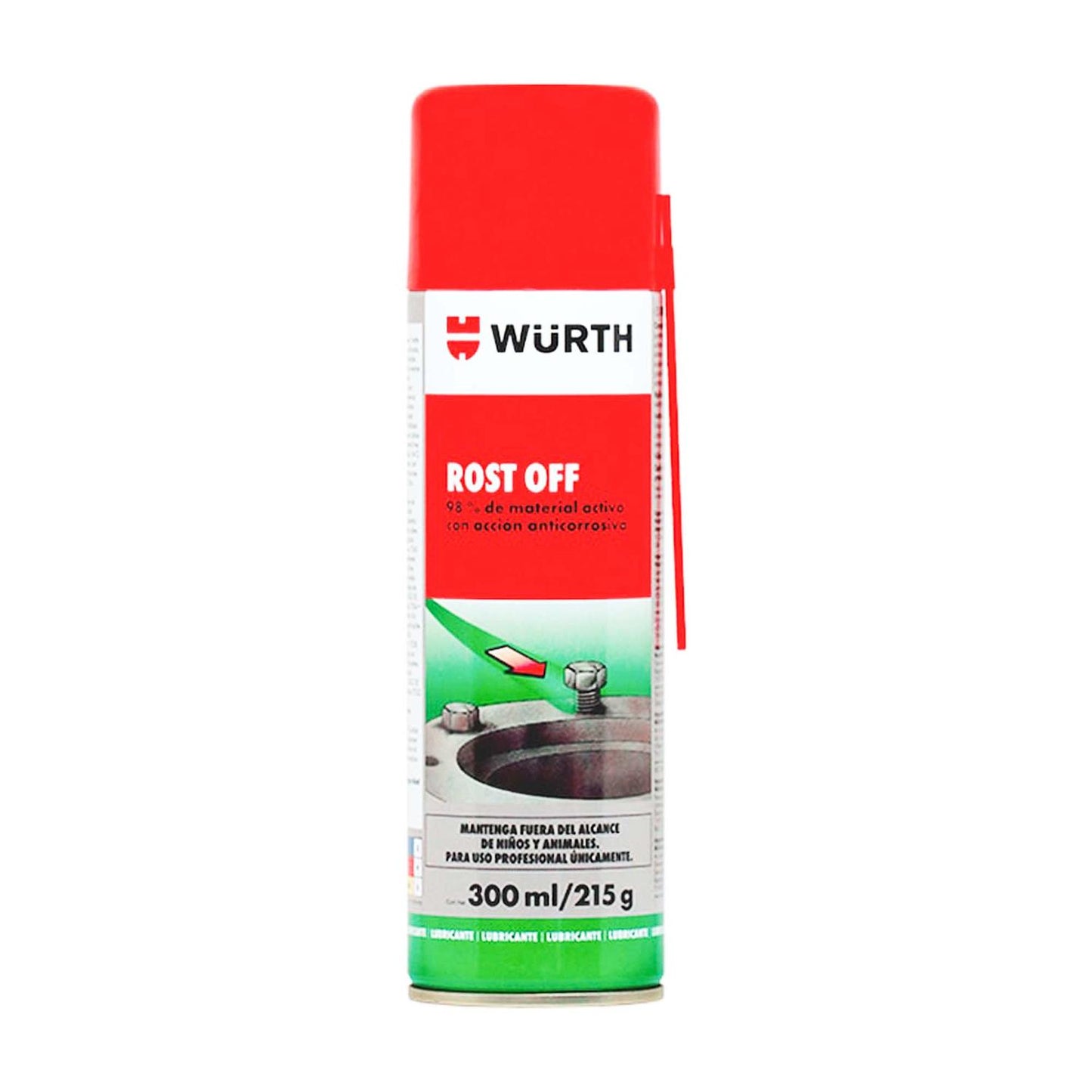 Rost Off Aflojatuercas Lubricante 300ml - Wurth - Herram.cl
