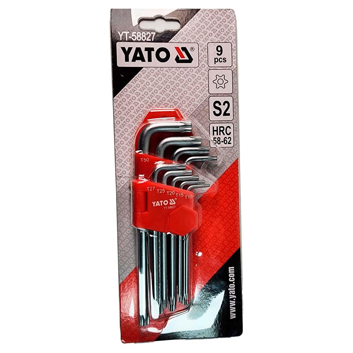 Set Llaves Torx Seguridad Yato YT-58827 9 Piezas - Herram.cl
