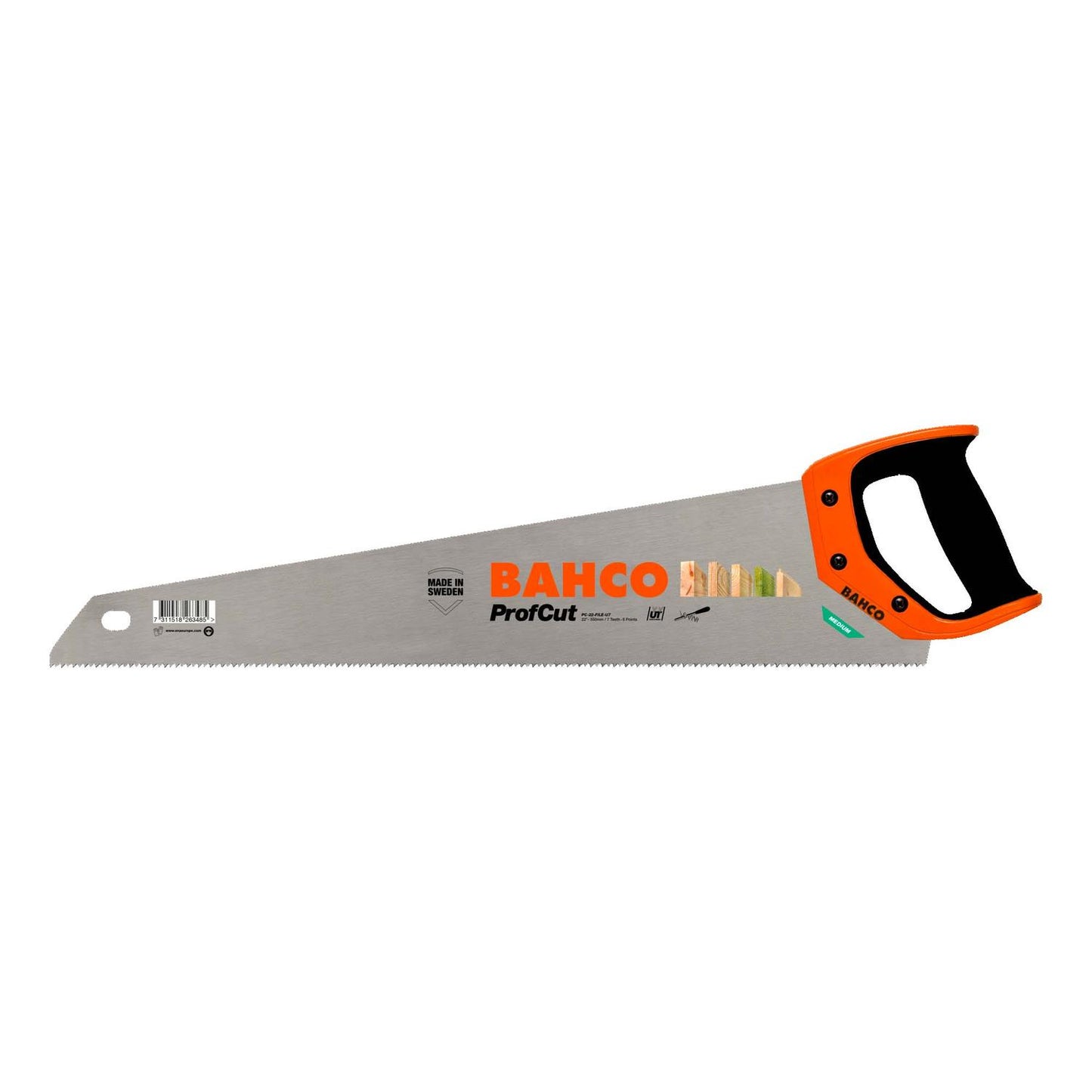 Serrucho Reafilable ProfCut 22'' / 7 TPI - Bahco - Herram.cl