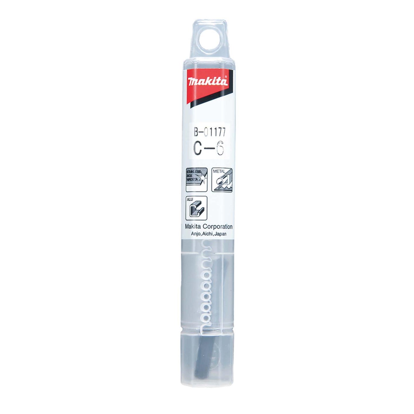 Broca Piloto para sierras copa TCT 6mm (16 - 55mm) - Makita - Herram.cl