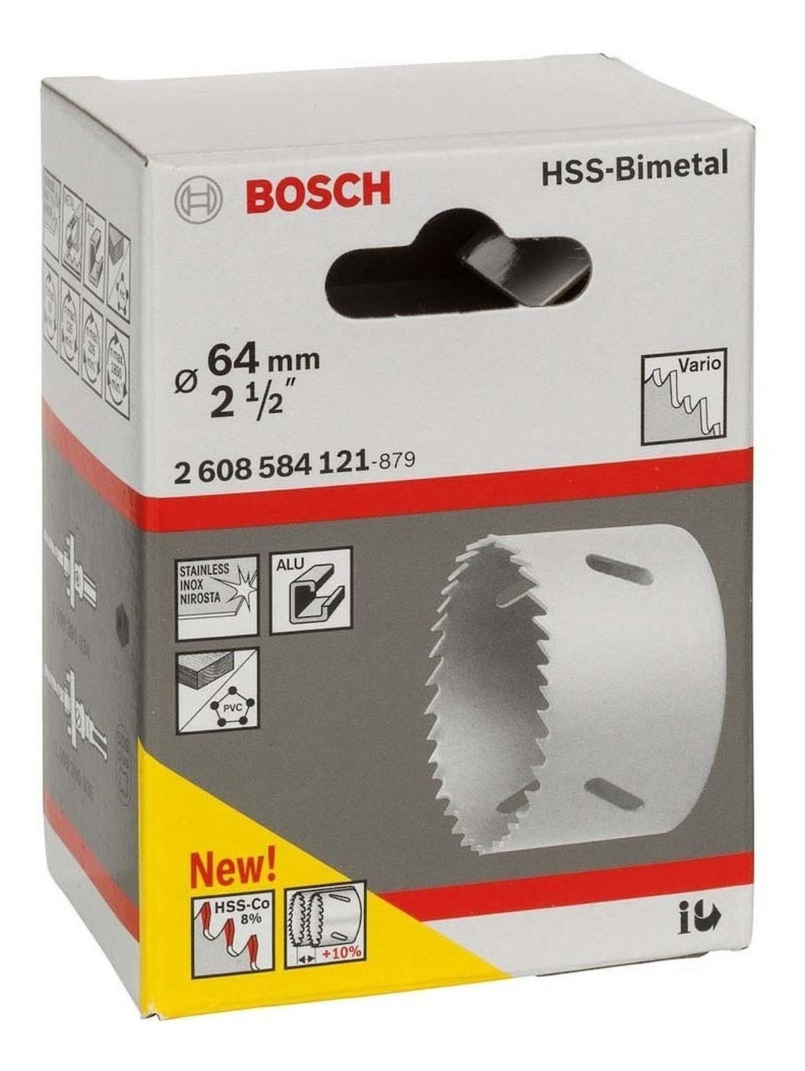 Sierra Copa Bim + Co 64mm (2 1/2'') - Bosch - Herram.cl
