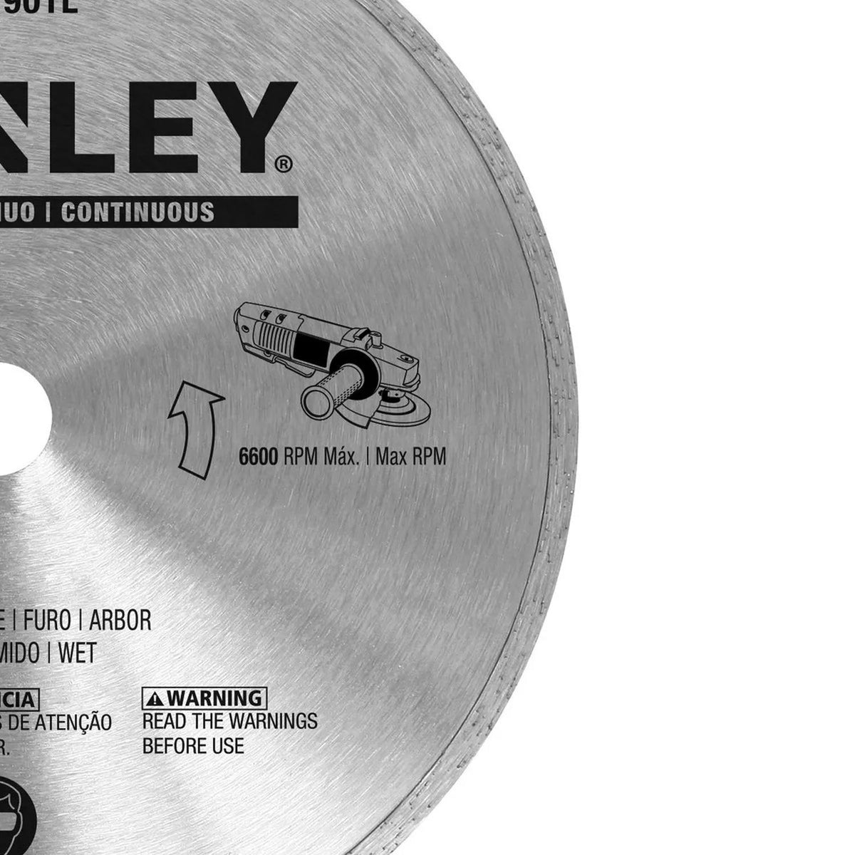 Disco Diamantado Continuo Ø 9''x7/8'' - Stanley - Herram.cl