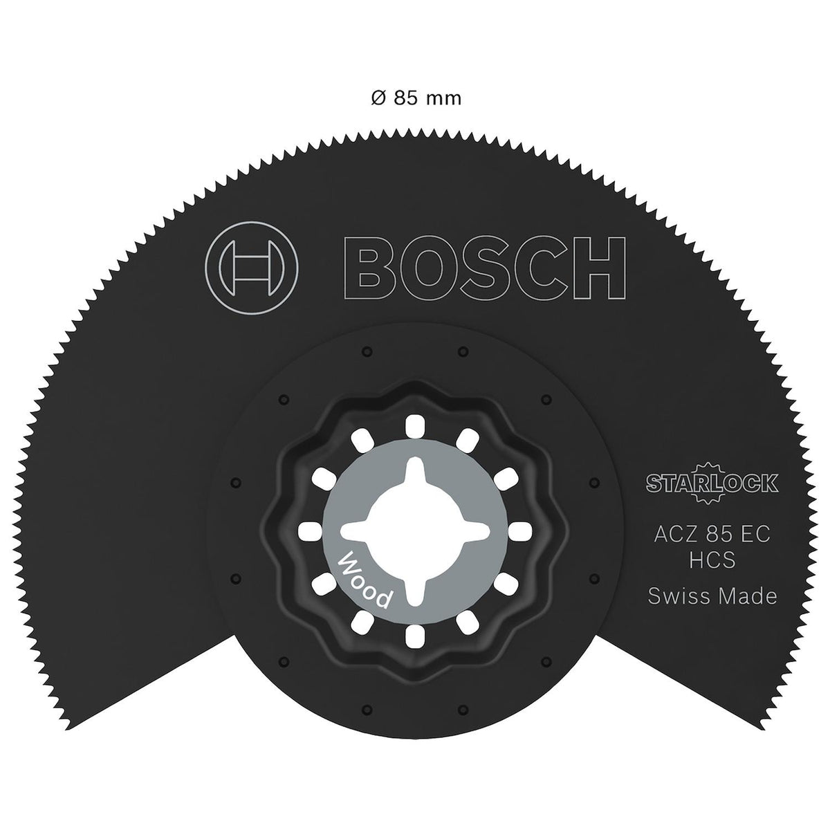 Hoja Segmentada Bosch ACZ 85 EC Madera 85mm Starlock Multi - Herram.cl