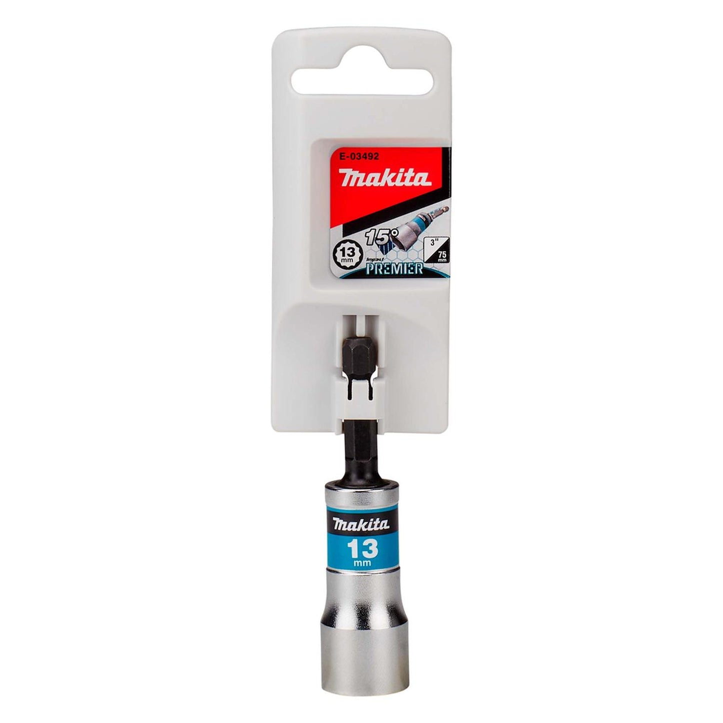 Vaso Basculante 13x80mm Toma Hex. 1/4" - Makita - Herram.cl