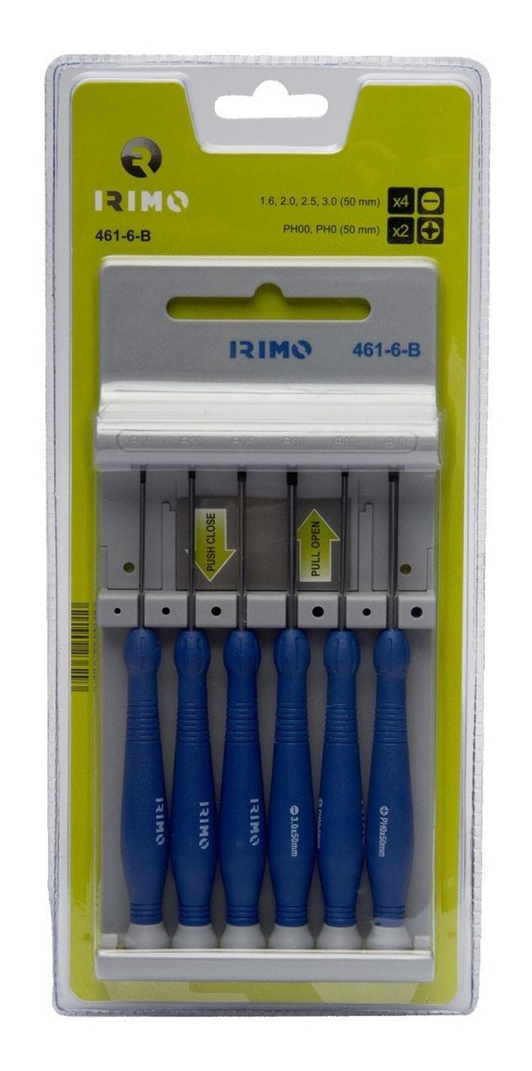 Juego De Destornilladores De Precisión 6 Pzas - Irimo - Herram.cl