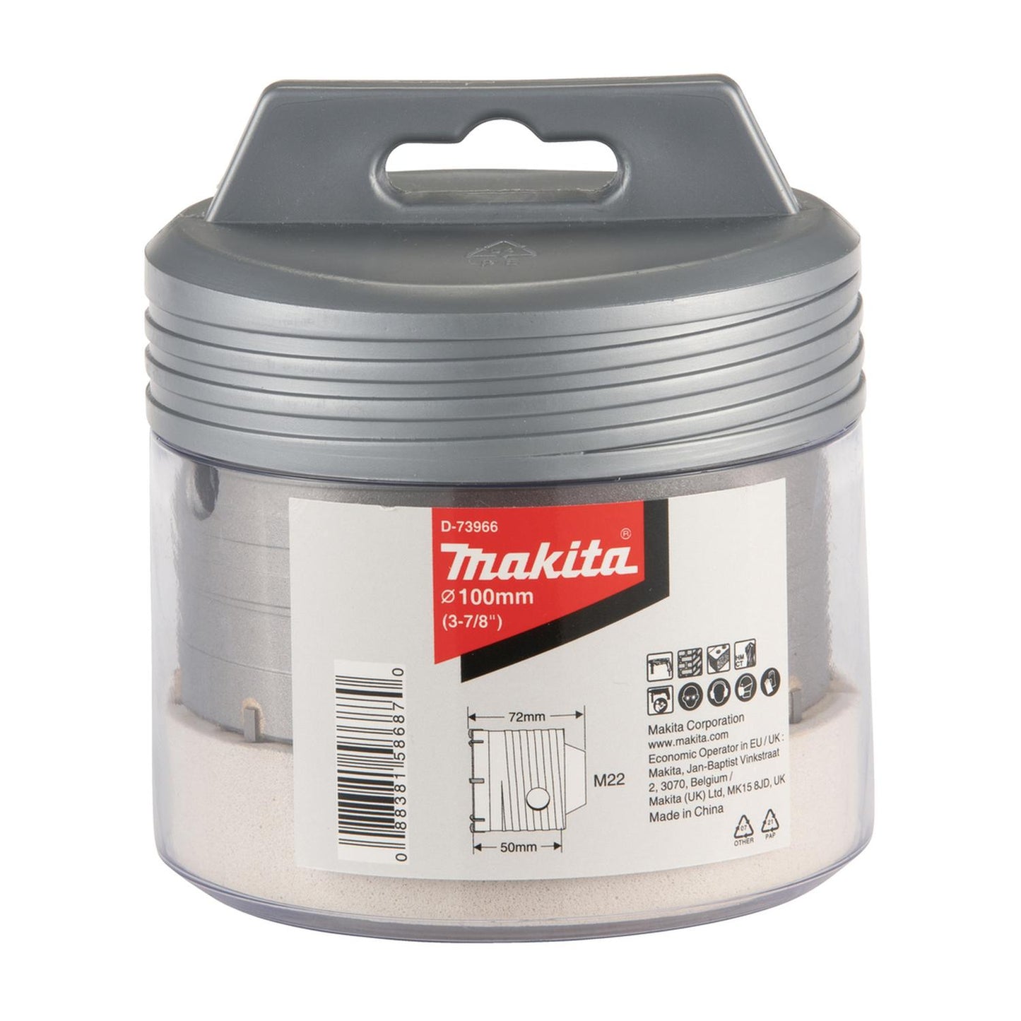 Broca Corona 100x72mm Toma M22 - Makita - Herram.cl