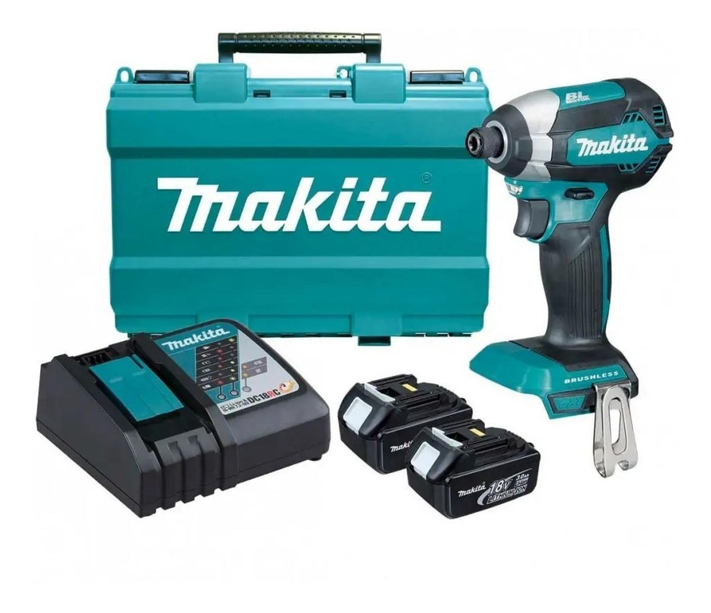 Atornillador De Impacto Inalambrico Makita 18V DTD154RFE - Herram.cl