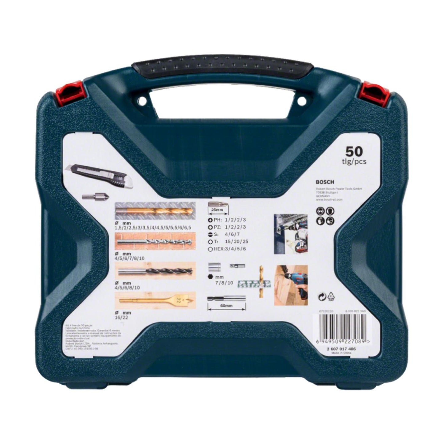 Set De Puntas + Brocas Bosch X - Line 50 Pzas - Bosch - Herram.cl