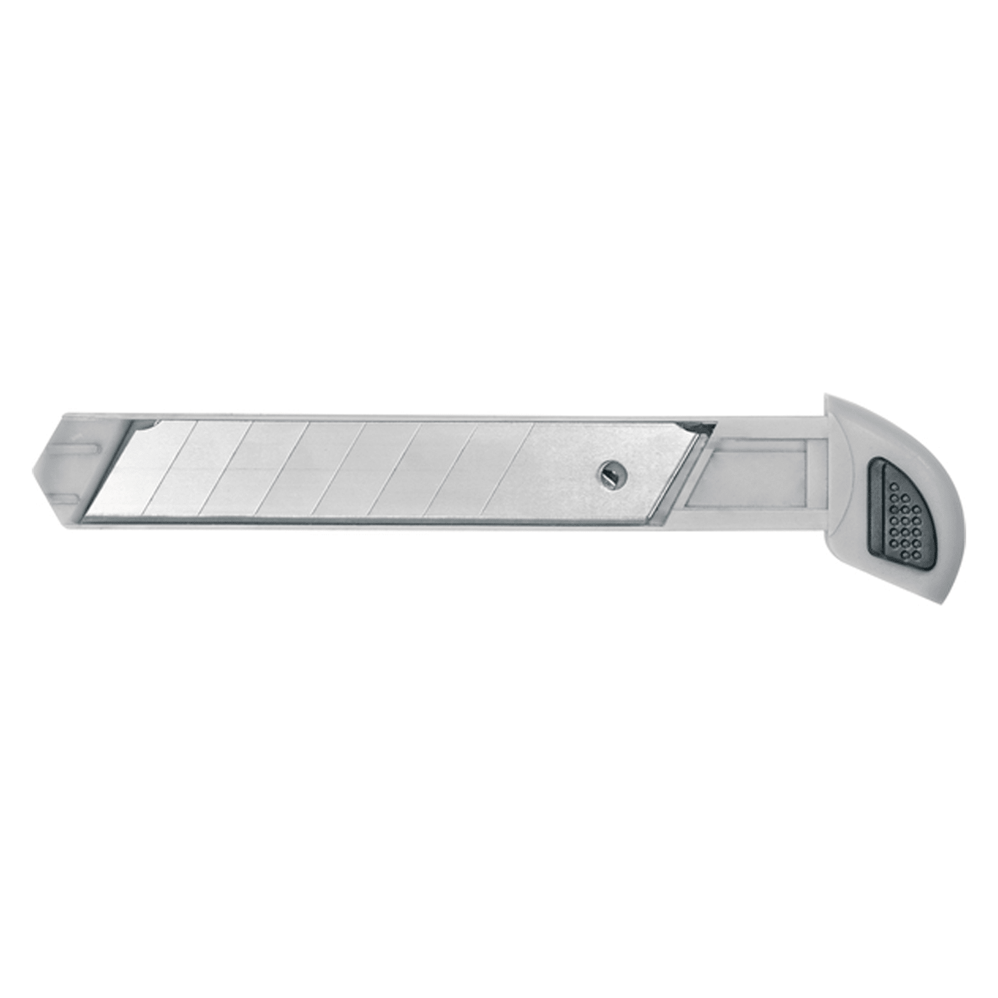 Corta Cartón / Cuchillo Cartonero + 7 Hojas de repuesto (Gris) Makita - Herram.cl