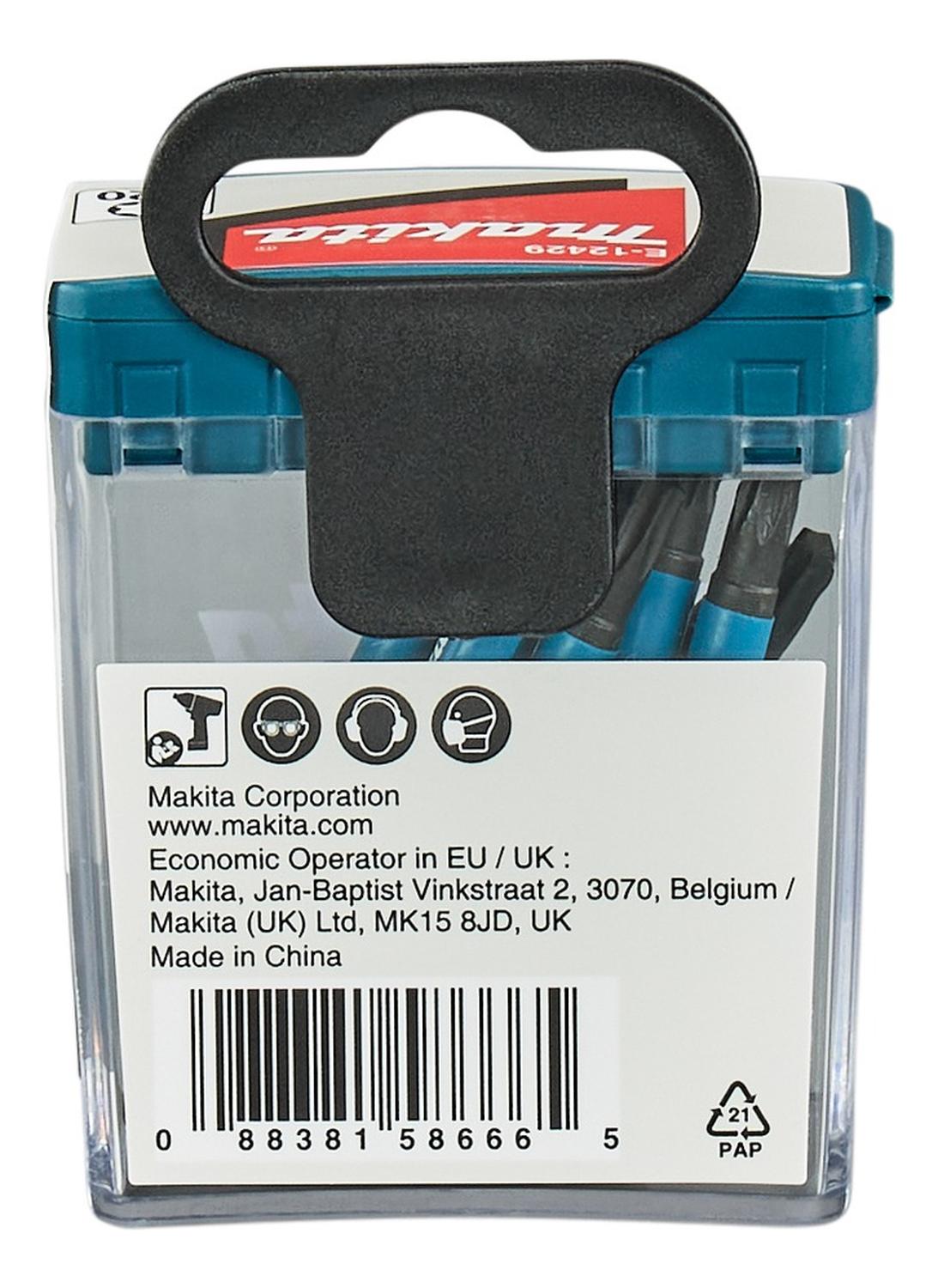Pack 10 Puntas Impact Black T20x50mm - Makita - Herram.cl
