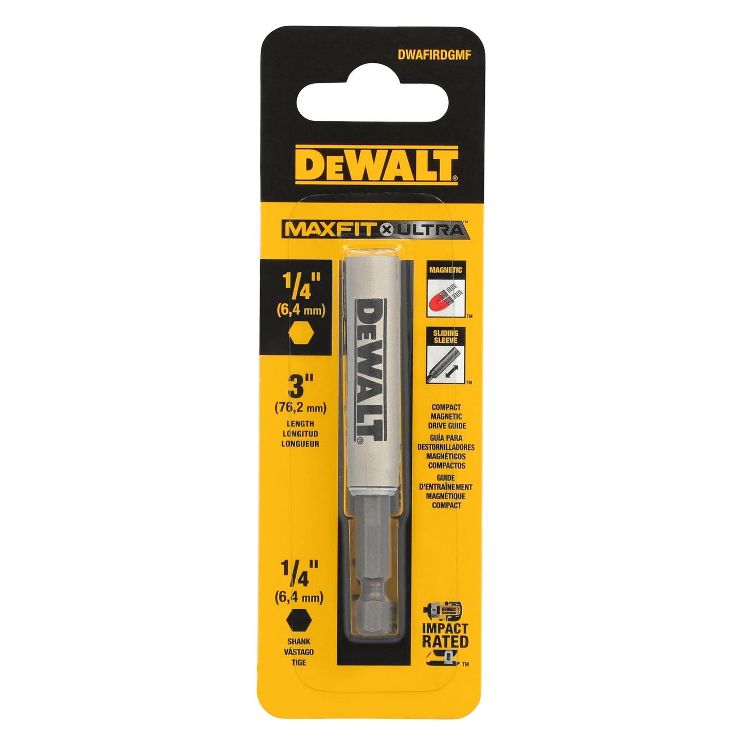Guía Magnética MAXFIT ULTRA 3'' - DeWALT - Herram.cl
