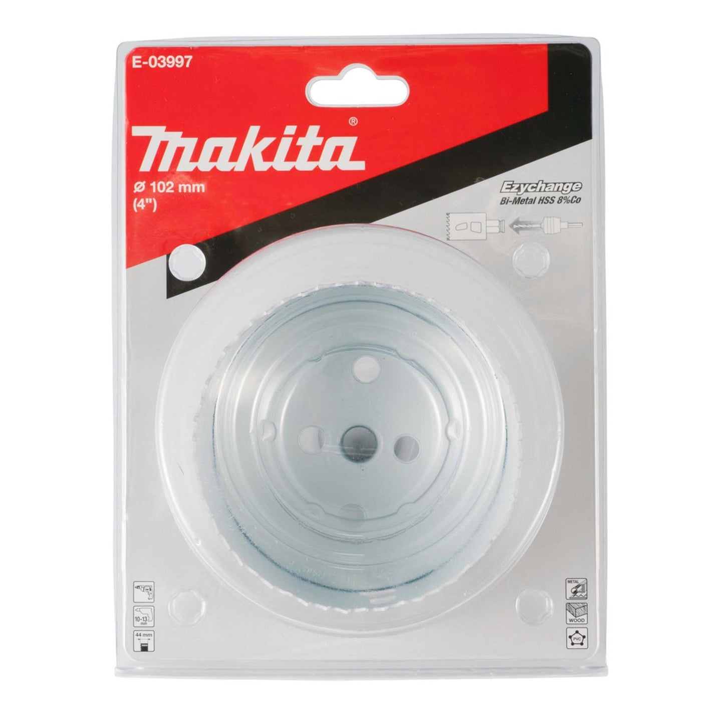 Sierra Copa Ezychange Bim 8% Co 102mm (4'') - Makita - Herram.cl