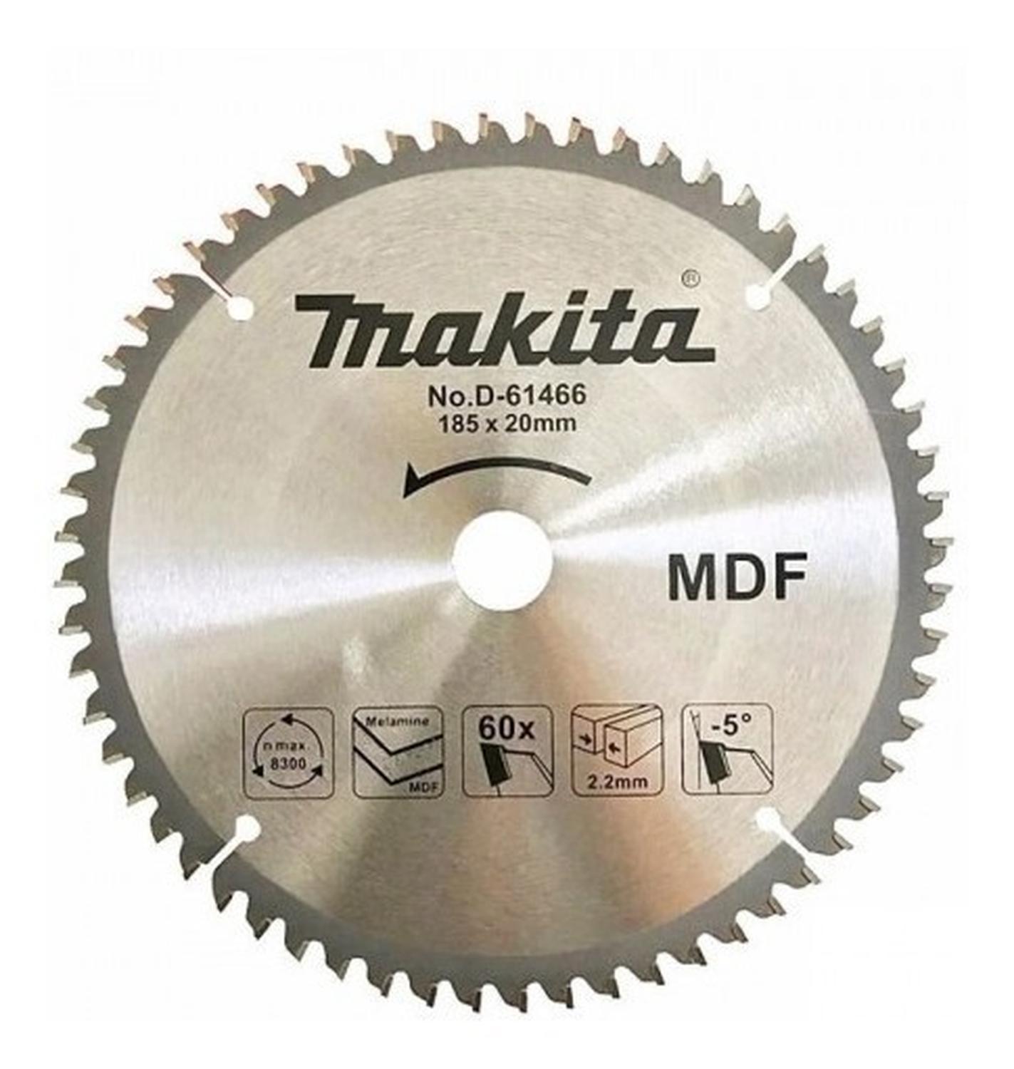 Discos Sierra Circular 7 1/4'' 60 Dientes MDF - Makita - Herram.cl