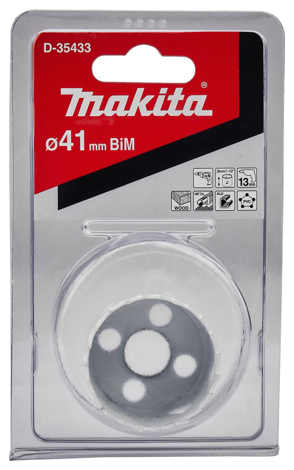 Sierra Copa Bim 41mm (1 - 5/8 Pulgadas) - Makita - Herram.cl