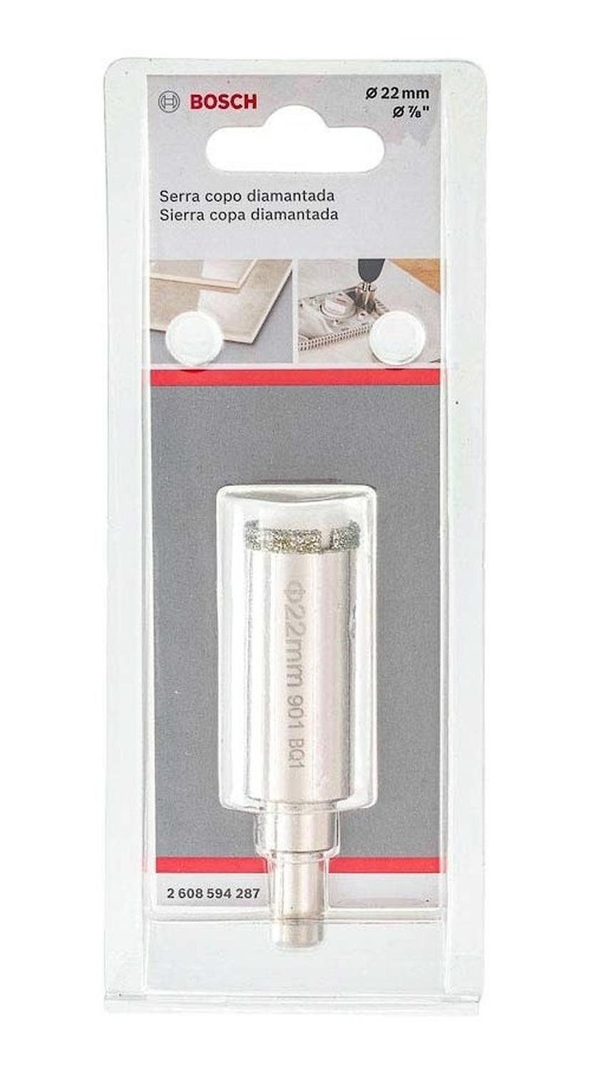 Sierra Copa Diamantada 22mm Bosch - 2608.594.287 - 000 - Herram.cl