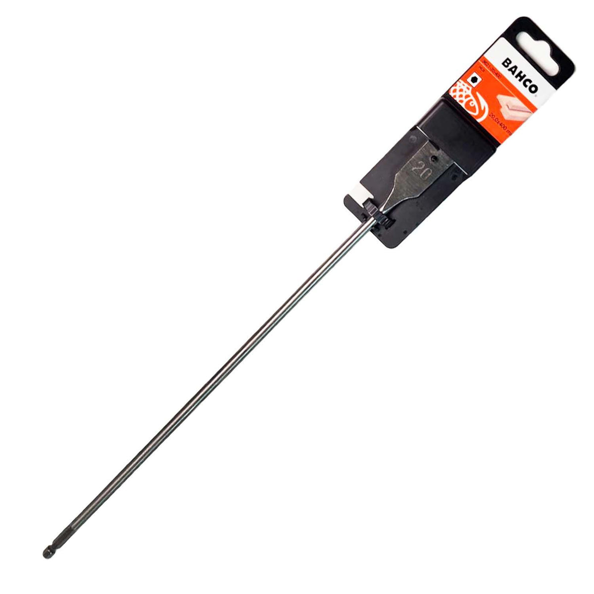 Broca paleta larga 3 puntas 20x400mm Toma Hex. 1/4'' - Bahco - Herram.cl