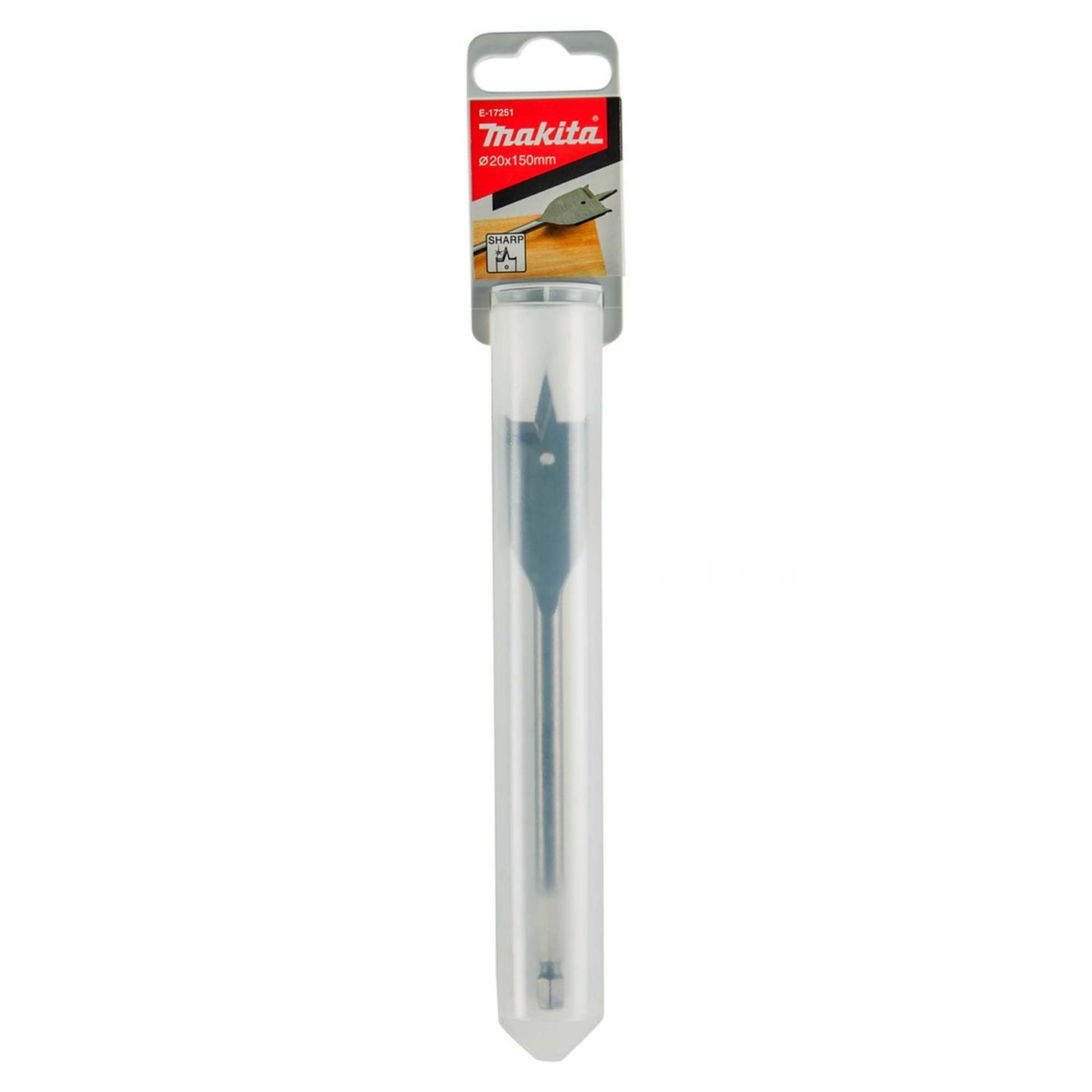 Broca Paleta Sharp 20x150mm Toma Hex. 1/4'' - Makita - Herram.cl