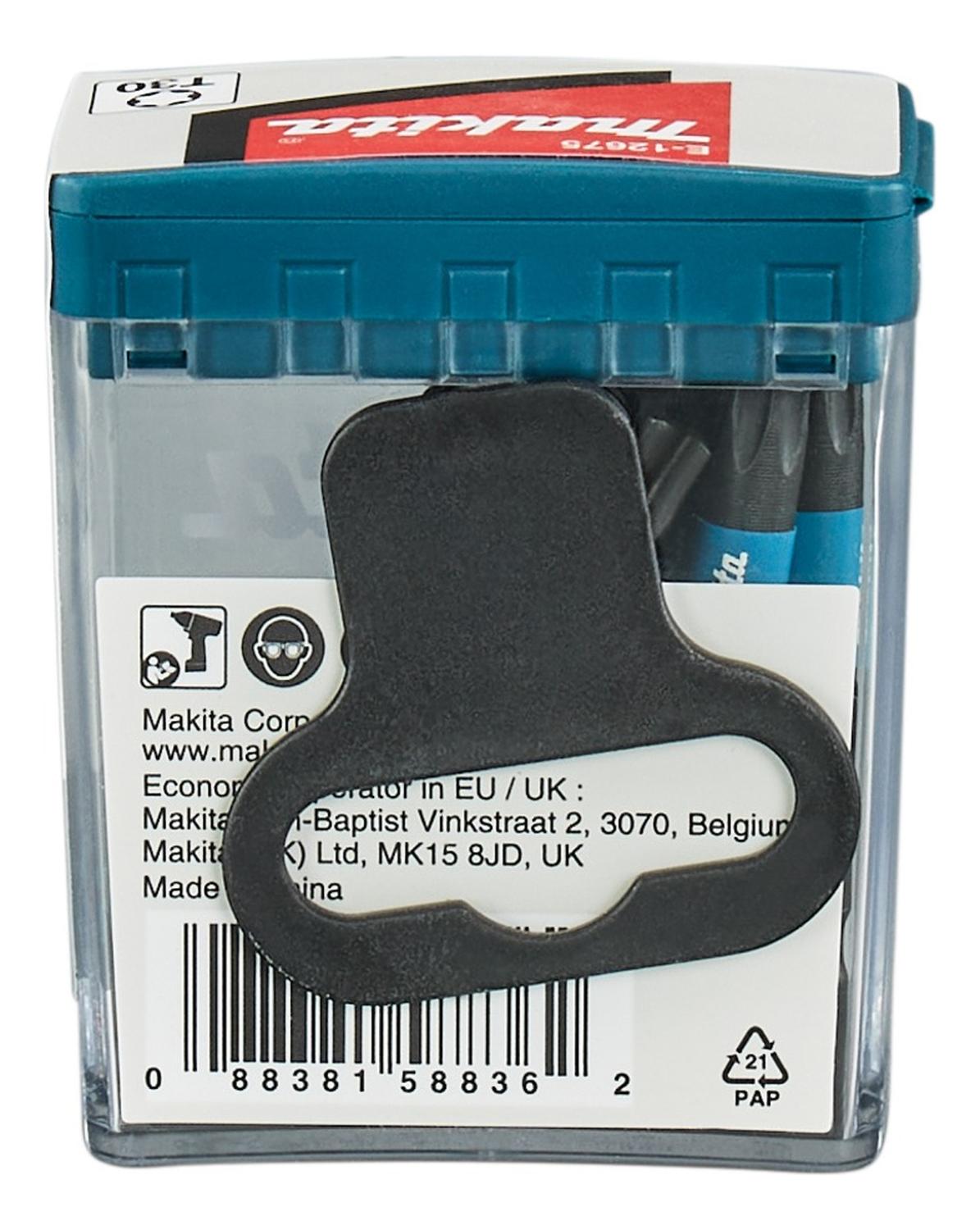 10 Puntas Impact Black T30x50mm Makita E - 12675 - Herram.cl