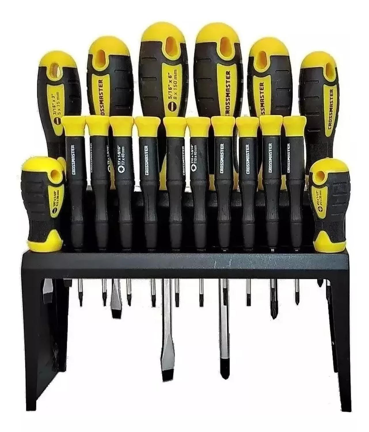 Set Destornilladores CRV Magneticos 18 Pzas. – Uyustools - Herram.cl