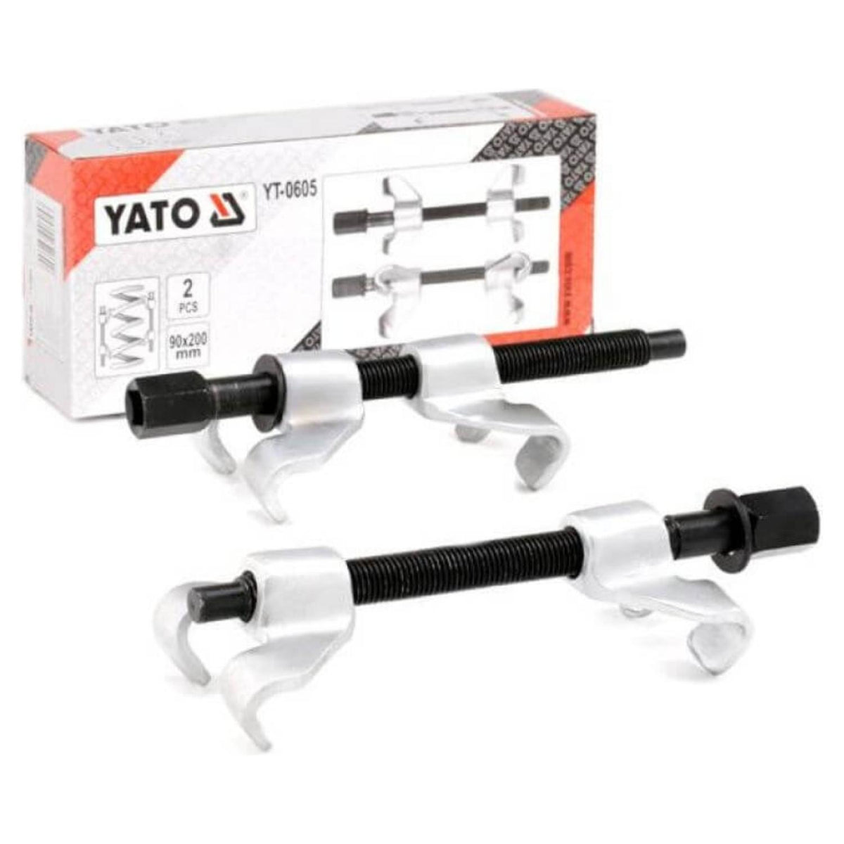 Compresor de Espirales Suspensión YATO YT-0605 2 Pzs 200mm - Herram.cl