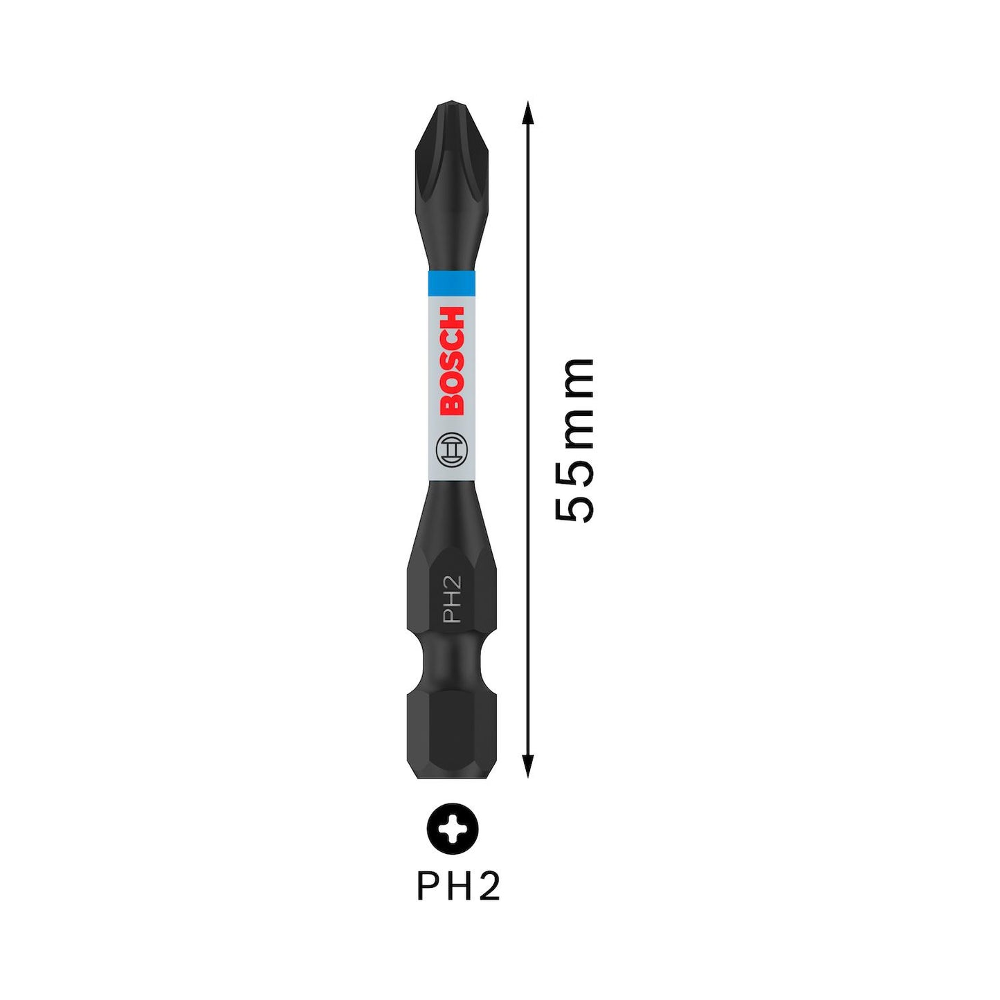 Puntas PRO Impact PH2x55mm 5 Pzas - Bosch - Herram.cl