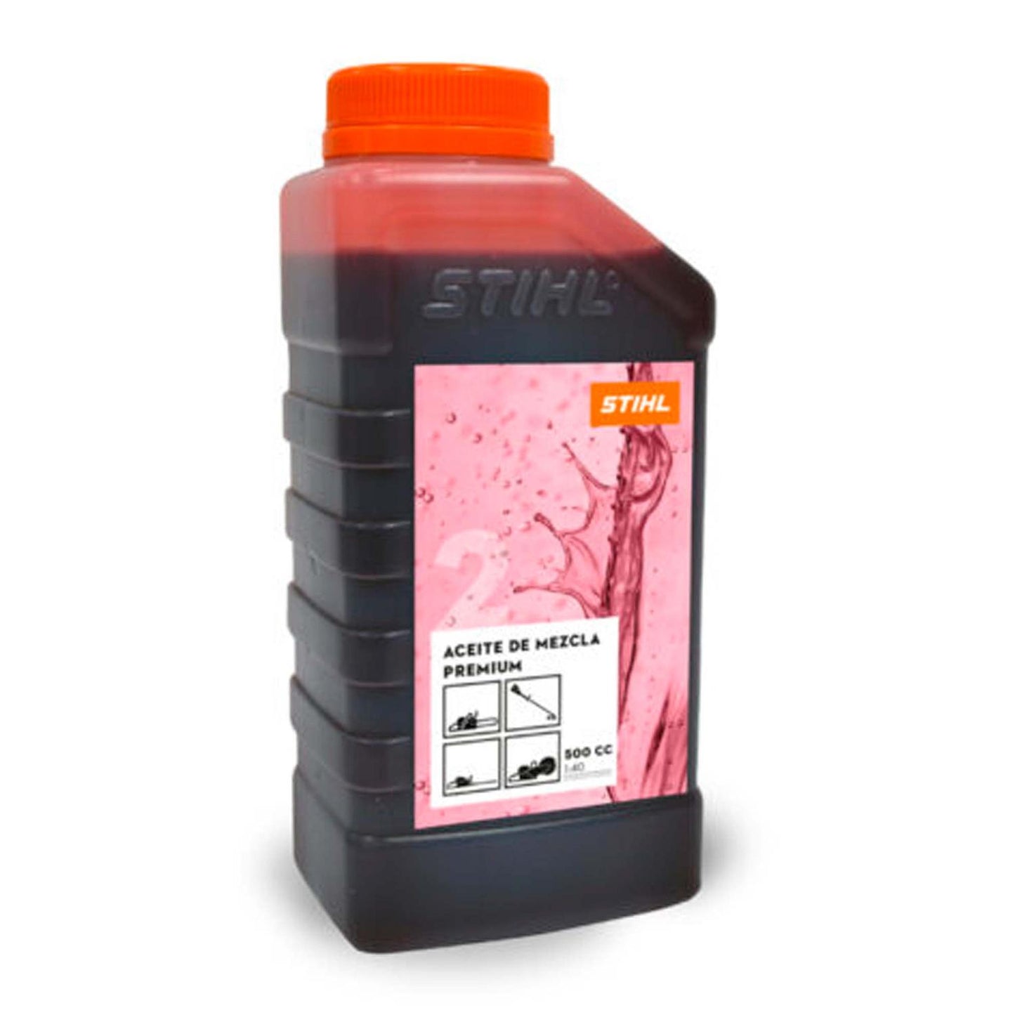 Aceite Mezcla Premium 2T / 1:40 / 500cc - Stihl - Herram.cl