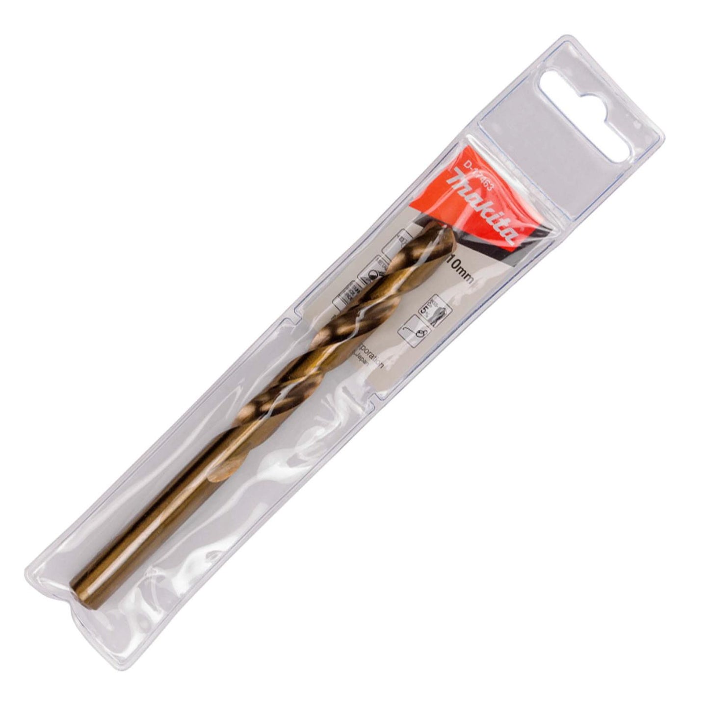 Broca Para Metal HSS - Co (Cobalto 5%) 10x133mm - Makita - Herram.cl