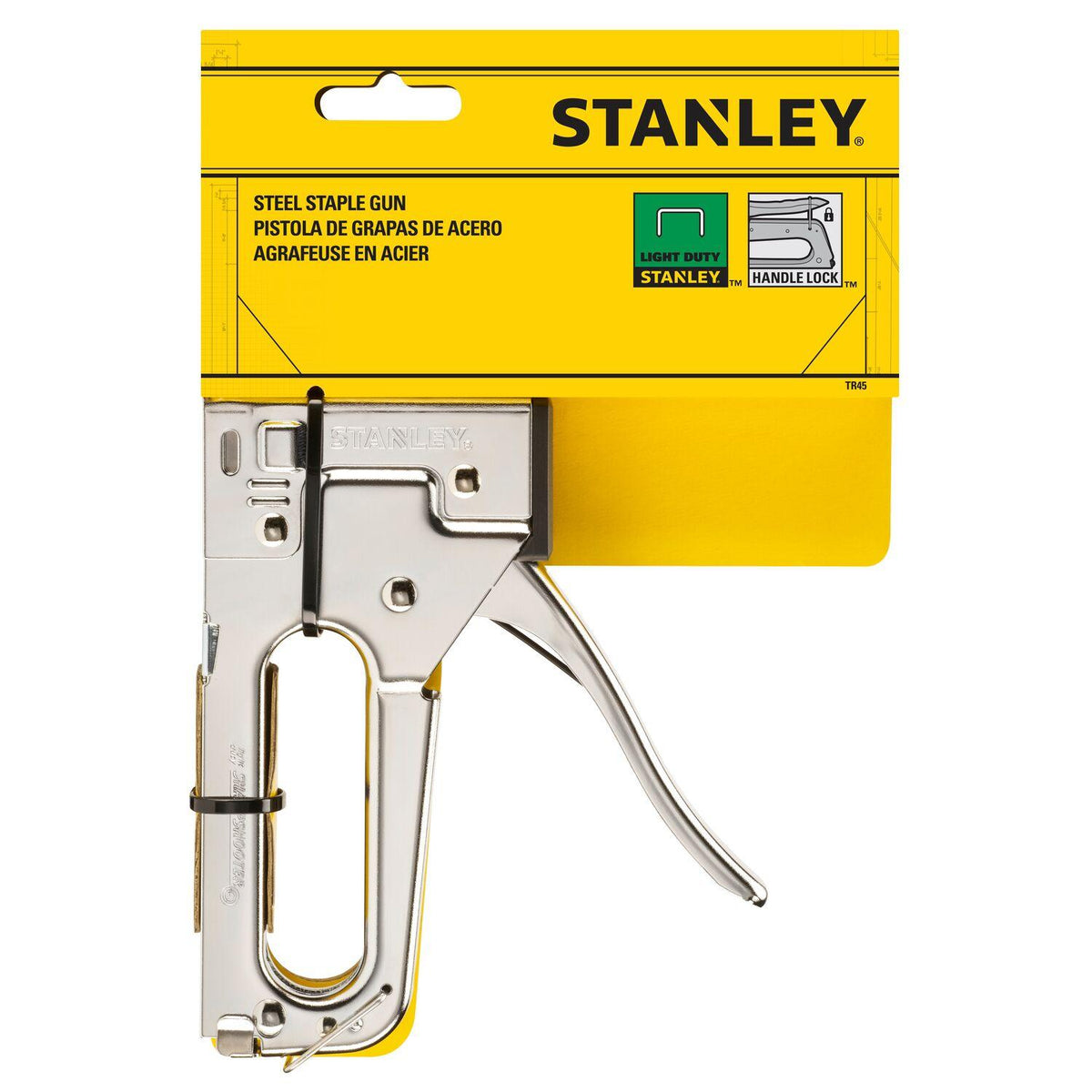 Corchetera Manual Stanley TR45 Acero Trabajo Liviano - Herram.cl