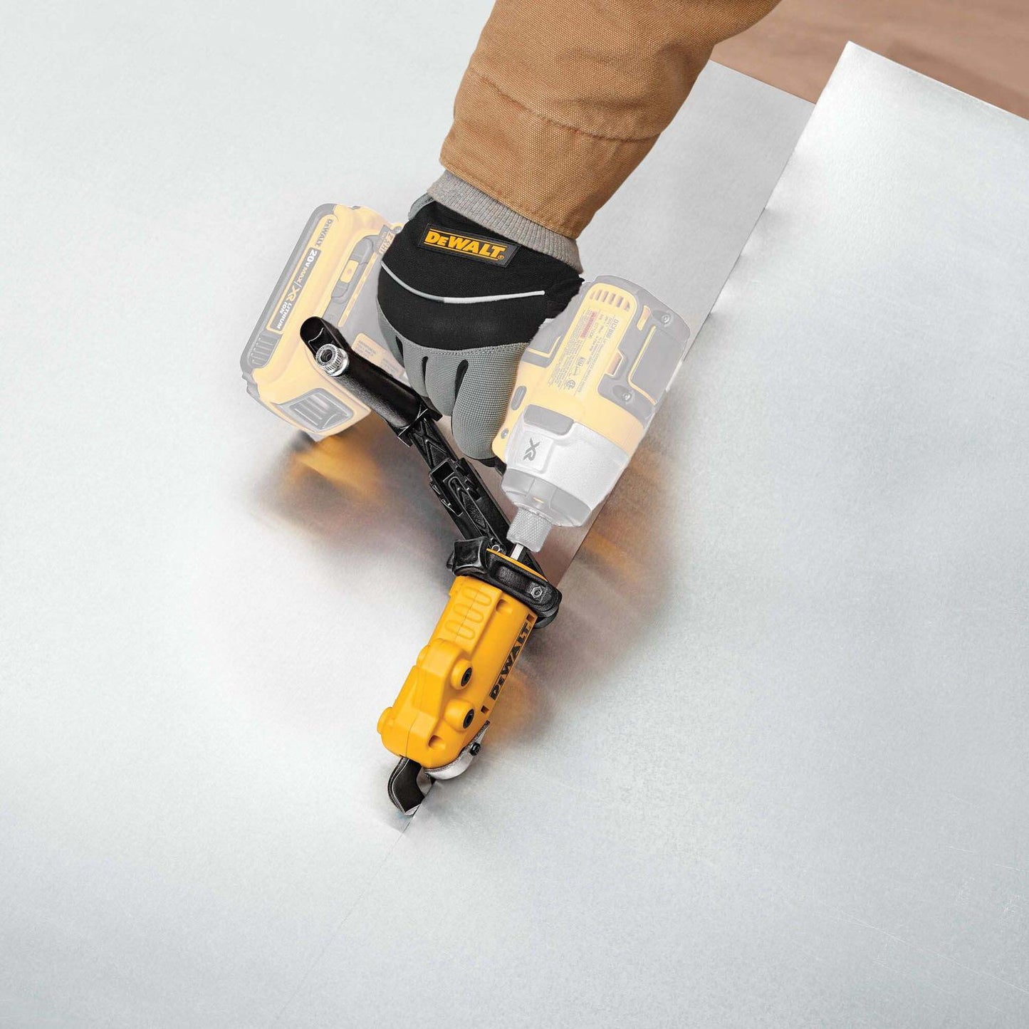 Accesorio Cizalla para Chapa Metalica IMPACT READY - DeWALT - Herram.cl