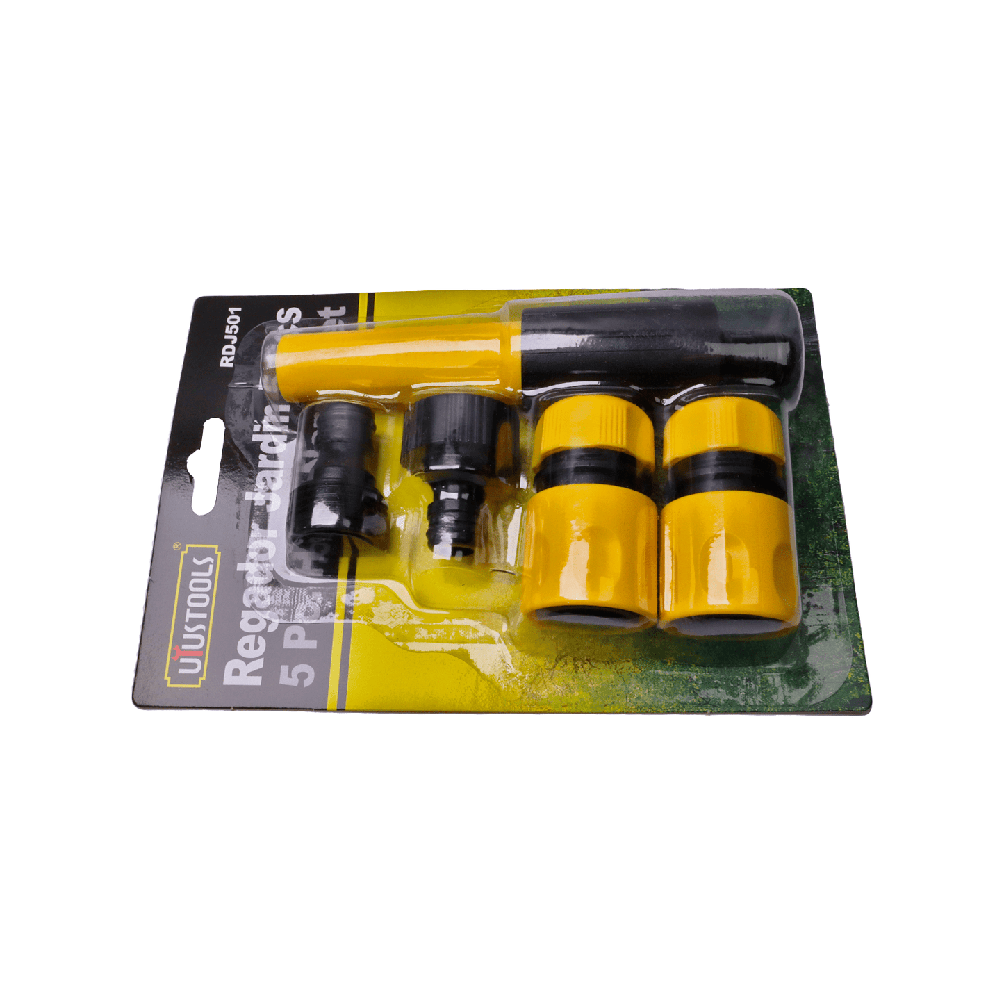 Kit Accesorios Para Manguera de Jardin 1/2'' 5 Pcs Uyustools - Herram.cl