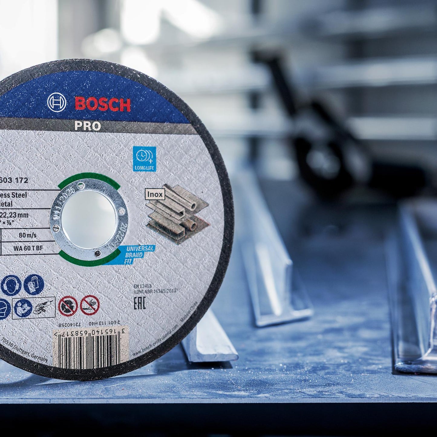 Disco Corte PRO Inox 115x1,6mm - Bosch - Herram.cl
