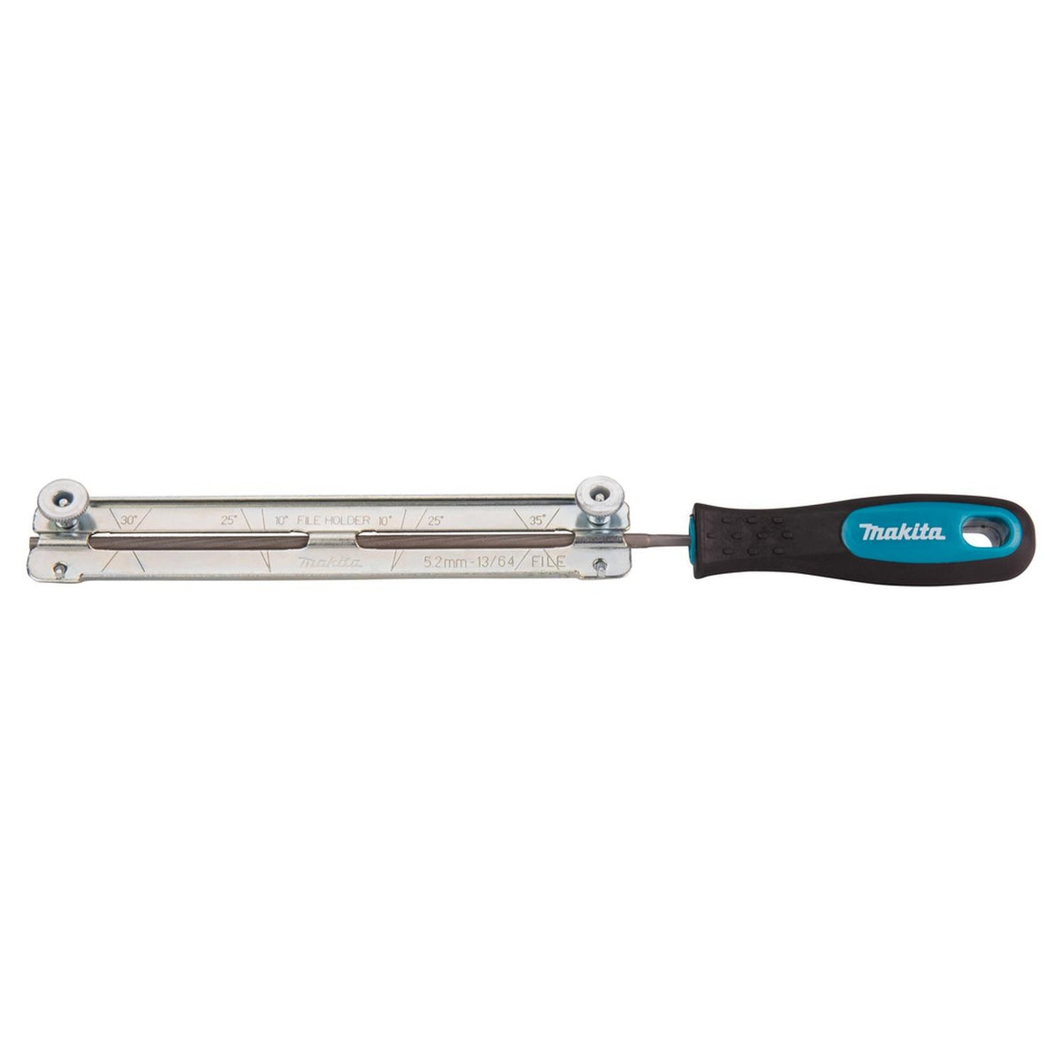 Set Lima Redonda 5.2mm (13/64'') con guía y mango - Makita - Herram.cl
